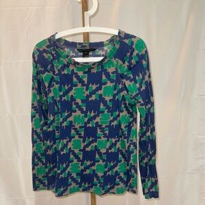Marc by Marc Jacob’s Patterned Abstract Graphic Print Women's Top Size Medium